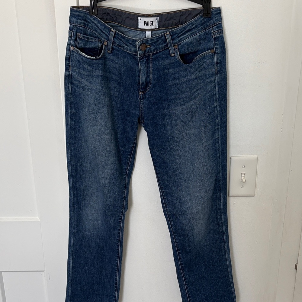 PAIGE Classic Indigo Jeans